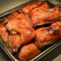 Ginger Salt Baked Chicken Leg Quarters (1 pc)